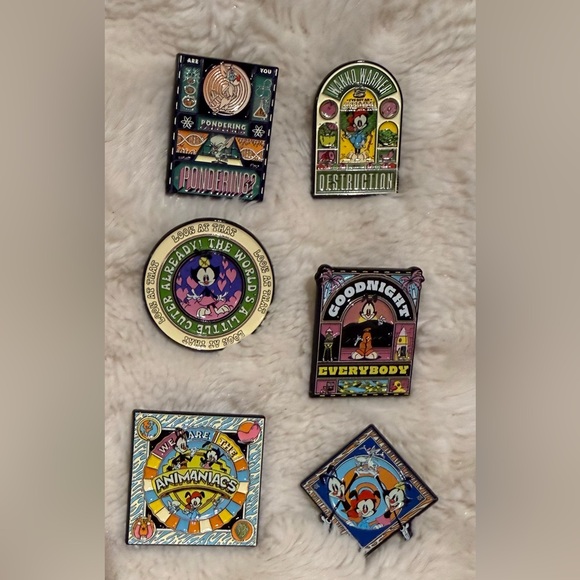 FULL SET Animaniacs Blind Box Enamel Pin